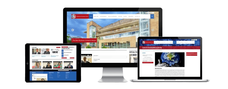 Rebuilt the digital front door for one of Africa's top universities